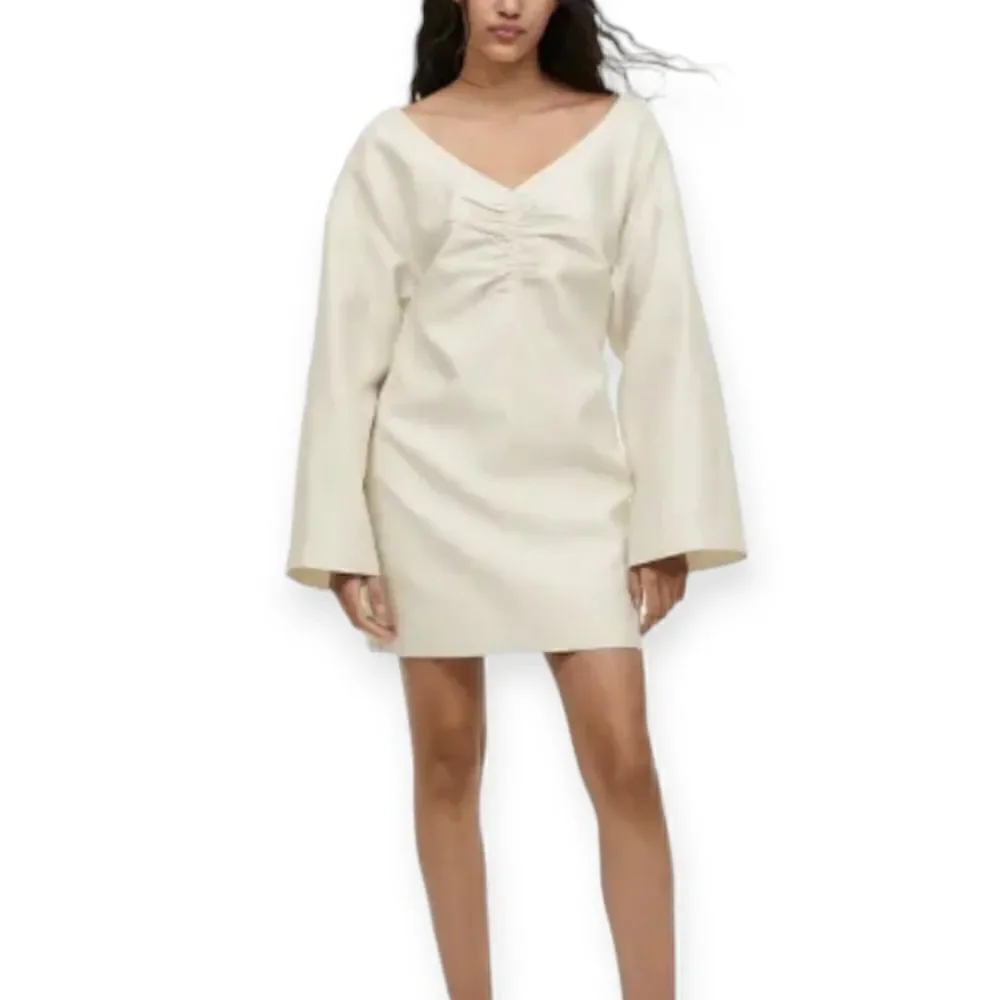 H&M silk-blend Twill dress, xs